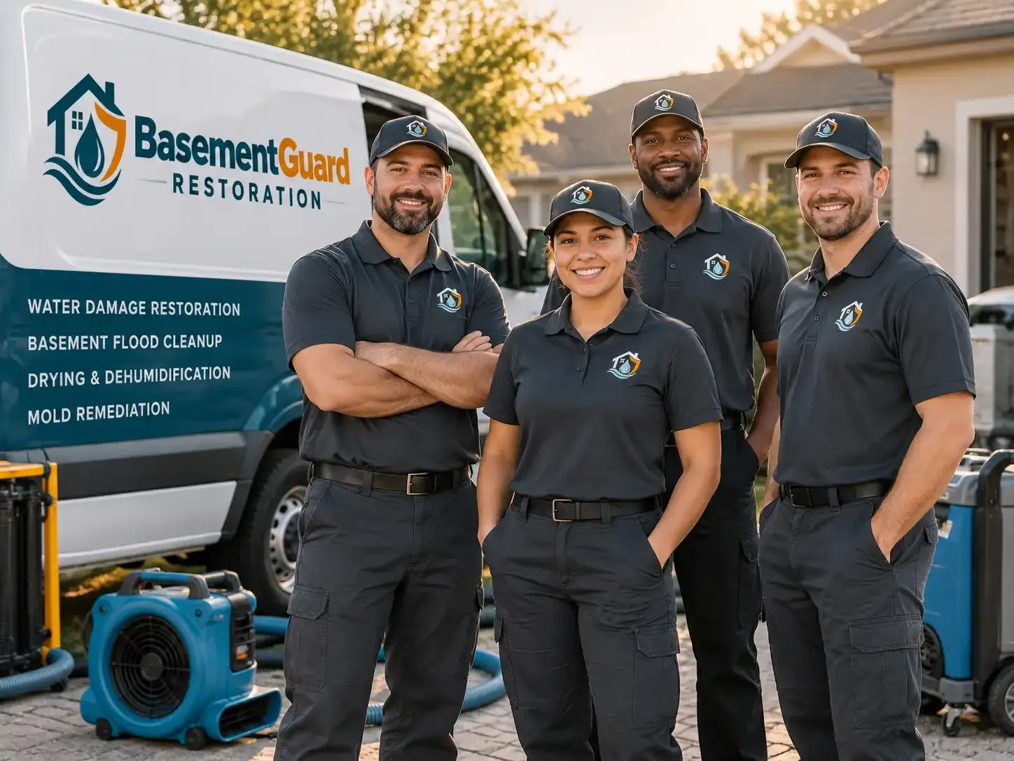 Basement Water Damage Restoration company in Lineville, IA